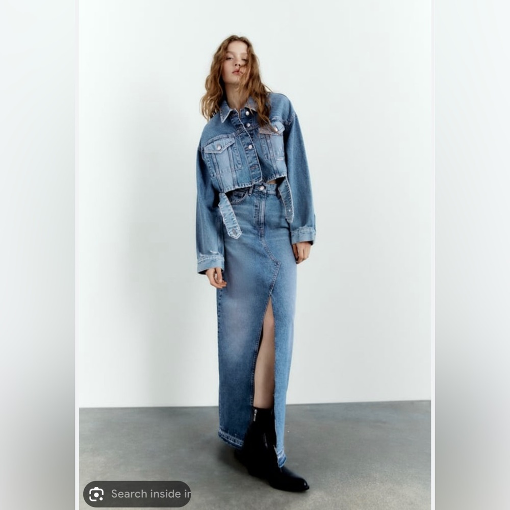Zara Denim skirt